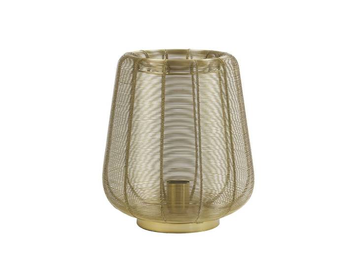 Gouden tafellamp Adeta Ø 29cm Light & Living - 1861485