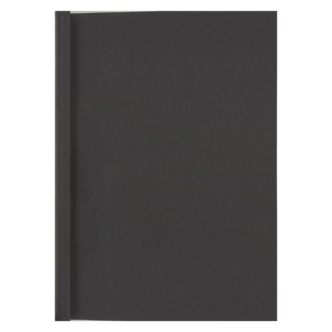 GBC LeatherGrain Thermo-Bindemappen A4 100 Stk. - 3 mm, schwarz (IB451614)