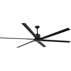 DC Deckenventilator Andros Schwarz 213 cm mit Fernbedienung
