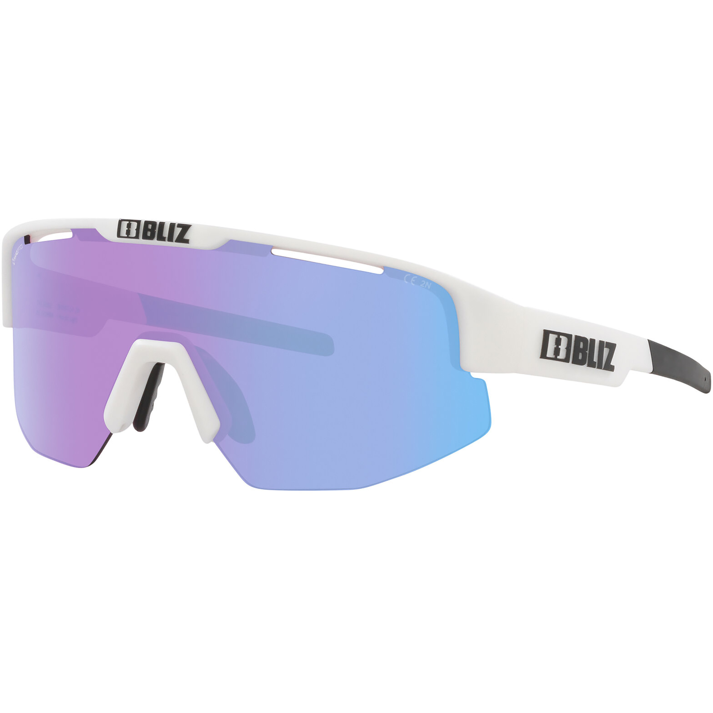 Bliz Matrix Small Nano Optics Nordic Sportbrille Sportbrillen & Sportsonnenbrillen weiss Trekking
