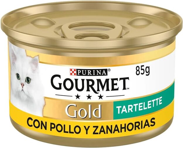 Gourmet Gold Tartallette Frango e Cenoura 24 Uds 85g