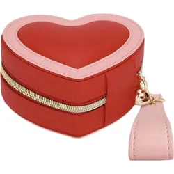 Stackers Heart Schmuck-Reisekästchen rot