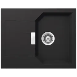 Schock Einbauspüle Manhattan D-100XS U Onyx - Unterbauspüle
