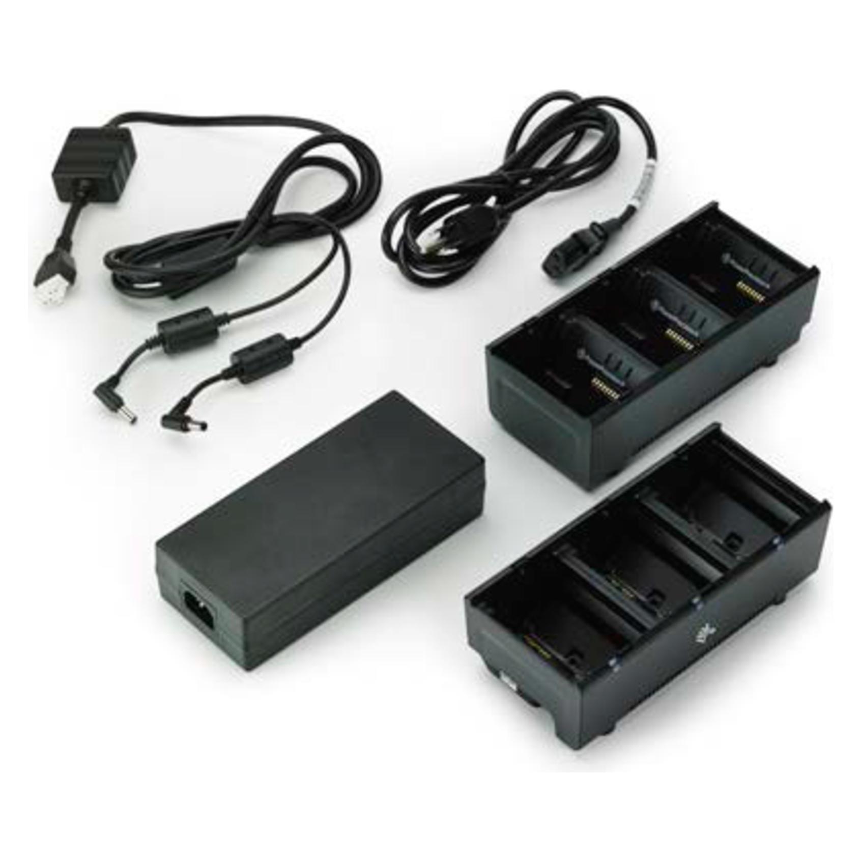 Zebra 3 Slot Batt Charger Eu Pwr Cor (SAC-MPP-6BCHUK1-01)