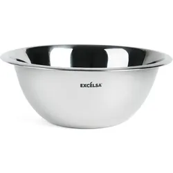 Excelsa 1 Schale Elegance Stahl 22x8,5x22 cm Silber