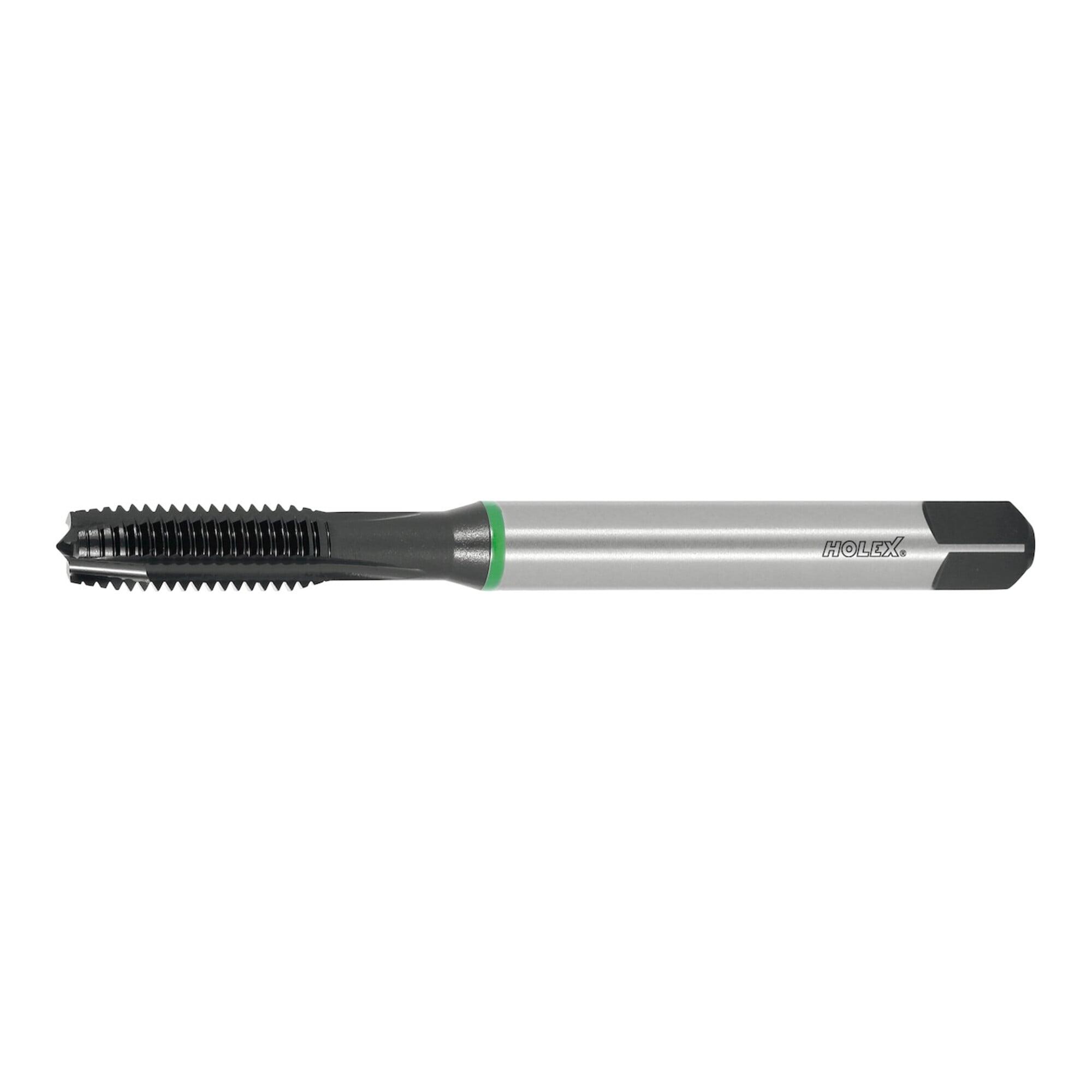 HOLEX Maschinen-Gewindebohrer HSS-E Form B M3 Gewindetiefe 9 mm vaporisiert (132645 M3)