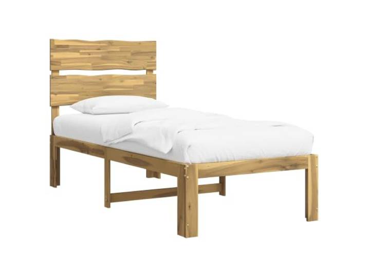 vidaXL Einzelbettgestell mit Kopfteil Rostock Weiß 75 x 190 cm Dieses Massivholzbett weist eine stabile Konstruktion auf. Das Design mit natürlicher Holzmaserung ist wirklich einzigartig