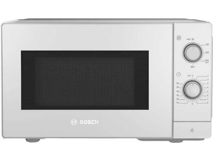 Bosch Serie 2, Freistehende Mikrowelle, 44 x 26 cm, Weiß, FFL020MW0