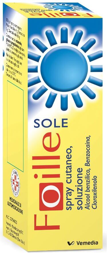 VEMEDIA MANUFACTURING B.V. Foille Sole Spray, 70 g