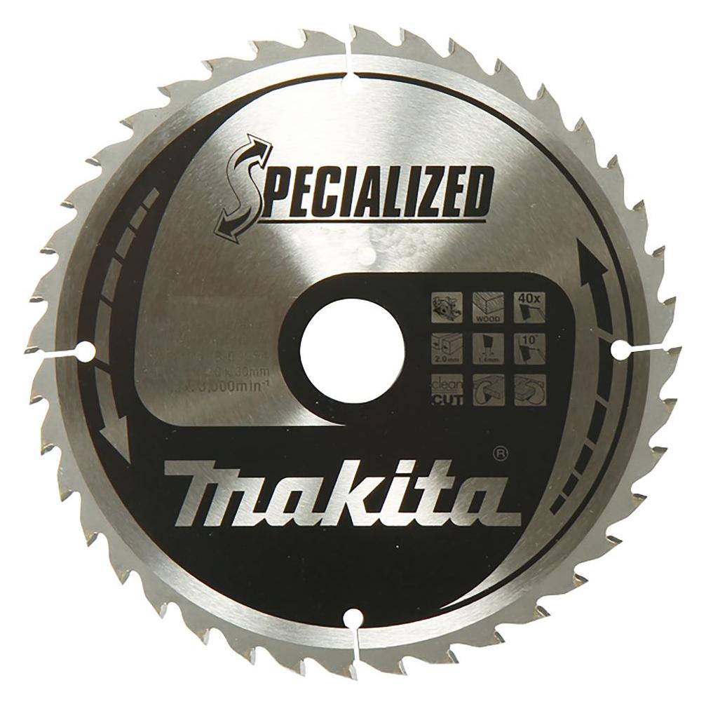Makita SPECIALIZED Sägeblatt 190x30x44Z | B-54449 (B-54449)