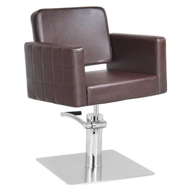 Activeshop Gabbiano Fotel Fryzjerski Ankara Brązowy (5906717426865)