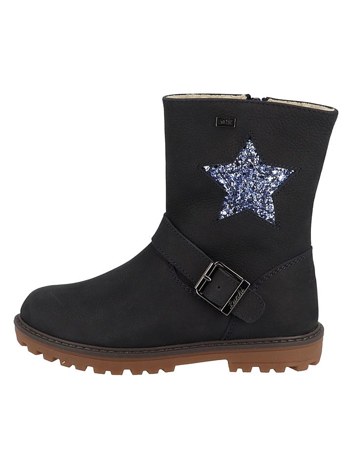 Lurchi Leder-Stiefel "Ella" in Schwarz - 29