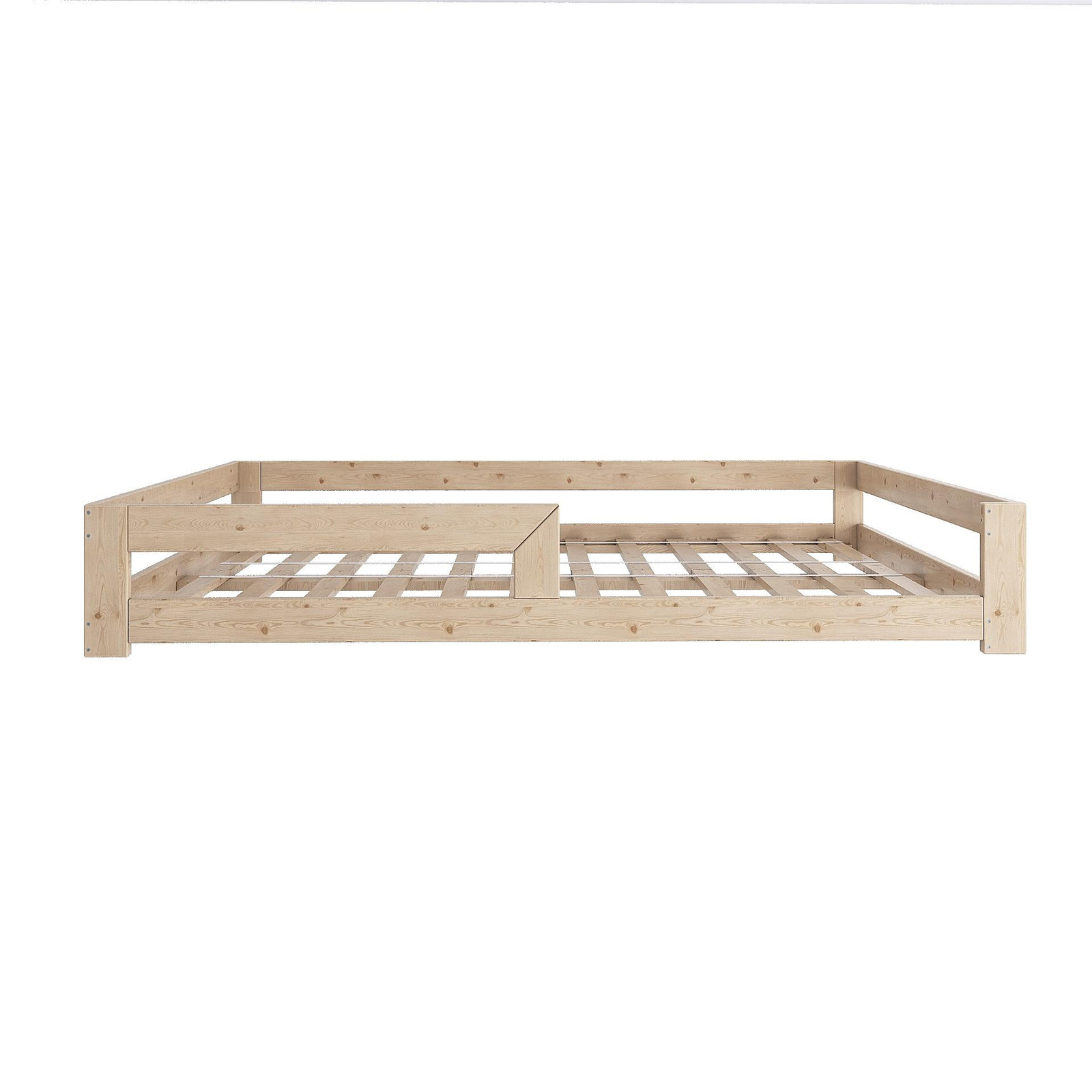 Need Sleep kinderbed met valbeveiliging, grenenhout, 140 x 190 cm