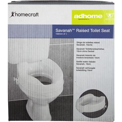 Savanah Toiletverhoger Zonder Deksel Wit 10cm Aa2114Y 1 St Sonstige