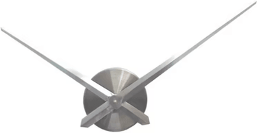Inspire Picks DIY 3D Large Wall Clock Kit Modern Quartz Mechanism With Big Clock Hands white