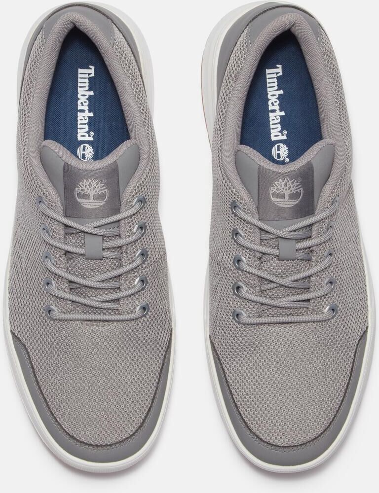 Sneaker TIMBERLAND "MAPLE GROVE LOW LACE UP SNEAKER", Herren, Gr. 42, grau (lt grau knit), Textil, Schuhe Sneaker lt grau knit 42