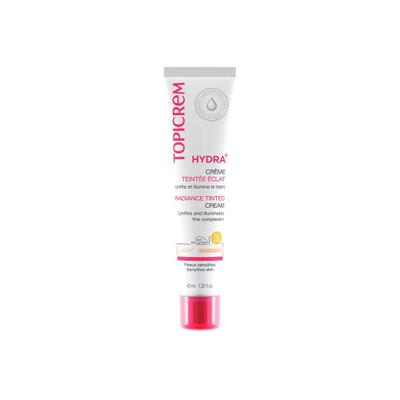 Topicrem Hydra+ Getinte Cr Eclat Licht 40ml Nf 40 ml Creme