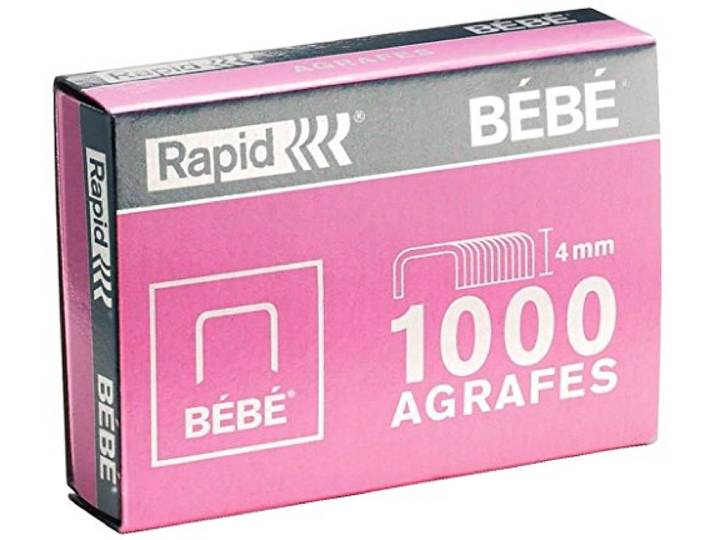 Rapid 11974600 nietjes (Bebe verkoper) 1000 stuks