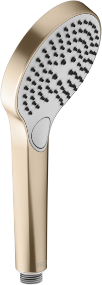 Keuco IXMO Handbrause 59580030300 mit 3-Strahlarten, Bronze gebürstet