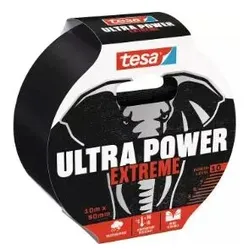 TESA Ultra Power Extreme Für die Nutzung im Innenbereich geeignet Für die Nutzung im Außenbereich geeignet 10 m PET-Filz, Gummi Schwarz