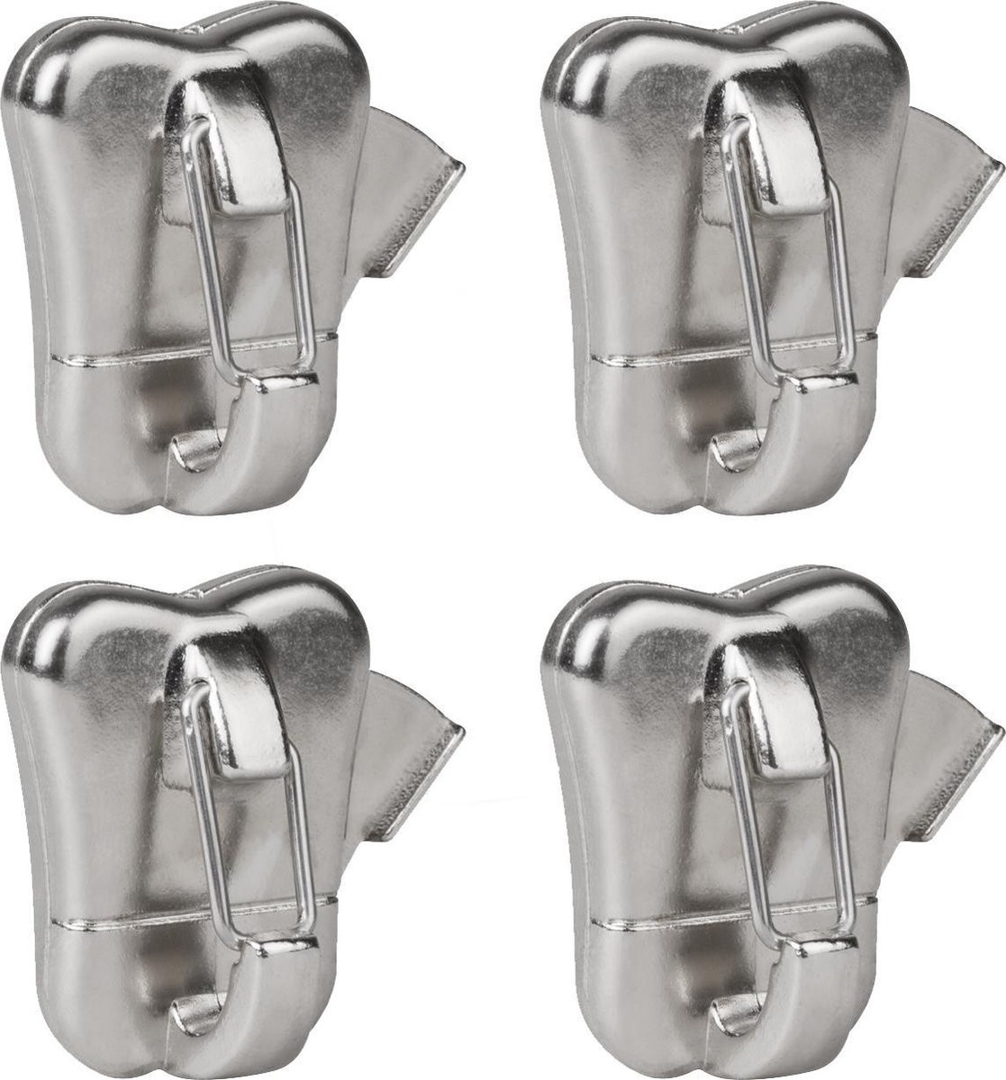 STAS Zipper Pro Ophanghaak Schilderijhaak 4 stuks