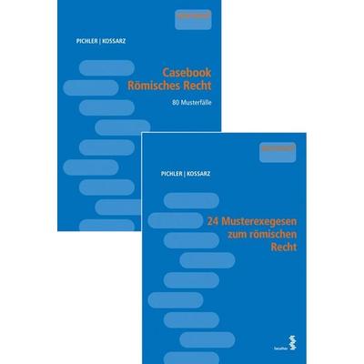 Kombipaket Casebook Römisches Recht und 24 Musterexegesen zum römischen Recht, Set von Alexander Pichler,Elisabeth Kossarz, Facultas,