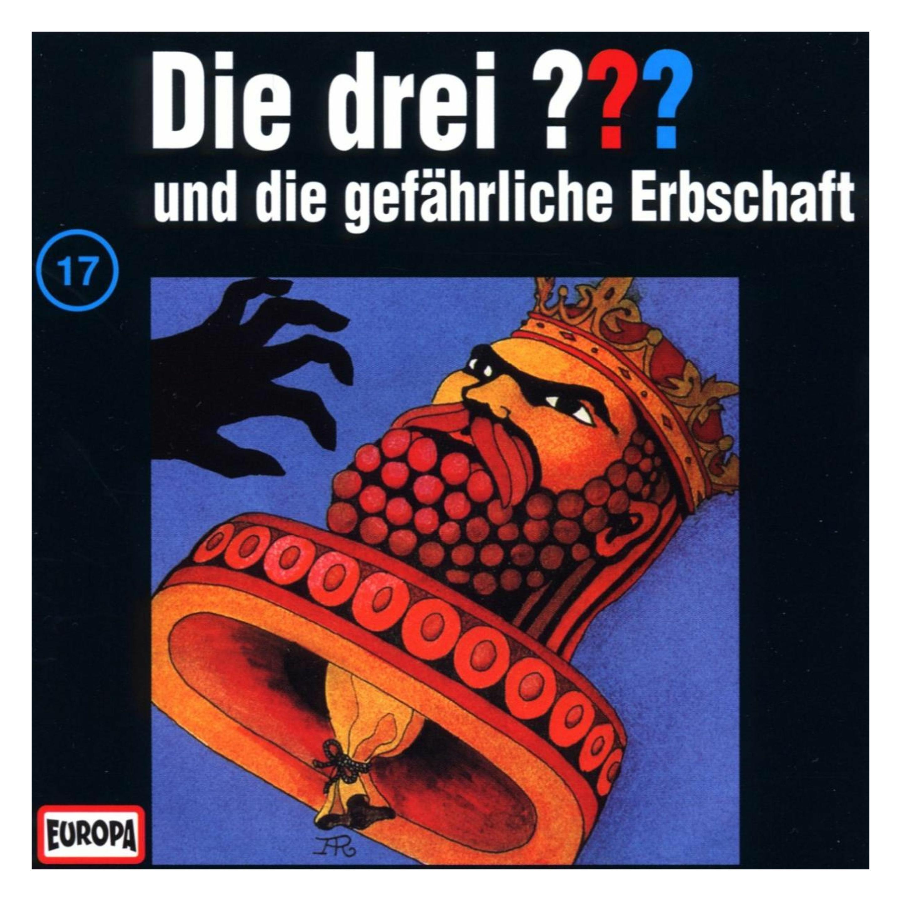 Europa Die drei DREI FRAGEZEICHEN 017 - und die gefährliche Erbschaft (Alfred Hitchcock, Die drei ???, Deutsch) (21388172)