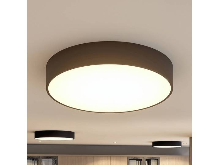 LED Deckenleuchte Noabelle Arcchio, dimmbar, schwarz, für Küche, Metall, Modern