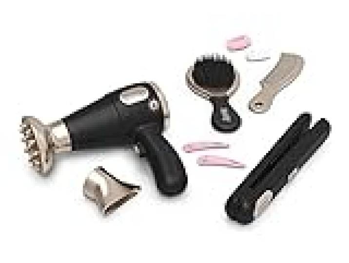 Smoby - My Beauty Hair Set - Set De Coiffure Enfant - Lisseur Et Sèche-Cheveux Factices - Fonctions Electroniques - A Partir de 3 Ans