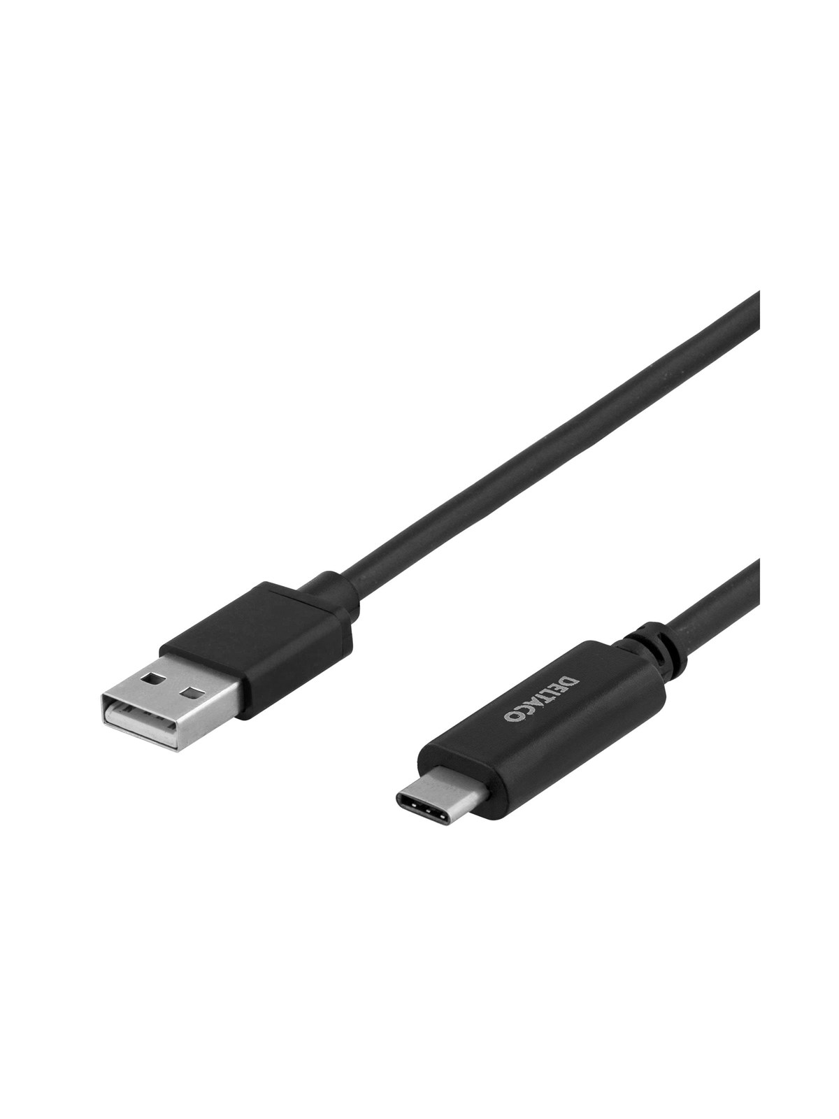Deltaco USB-C Cable - 24 pin USB-C to USB - 3 m