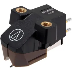Audio-Technica AT-VM95SH (Tonabnehmer), Plattenspieler Zubehör, Schwarz, Braun