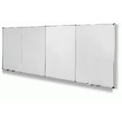 MAUL Endlos Whiteboard Grundmodul, 120 x 90 cm, kunststoffbeschichtet, magnethaftend, beschrift- und trocken abwischbar