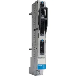 Hager Sicherungsleiste, NH00, 3p, Schienenmittenabstand 60 mm, Schraubanschluss, LVS0060RPX