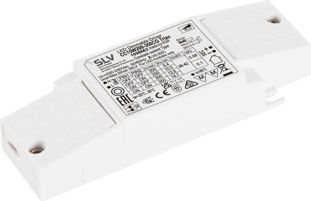 SLV LED-driver 15W 200-350mA