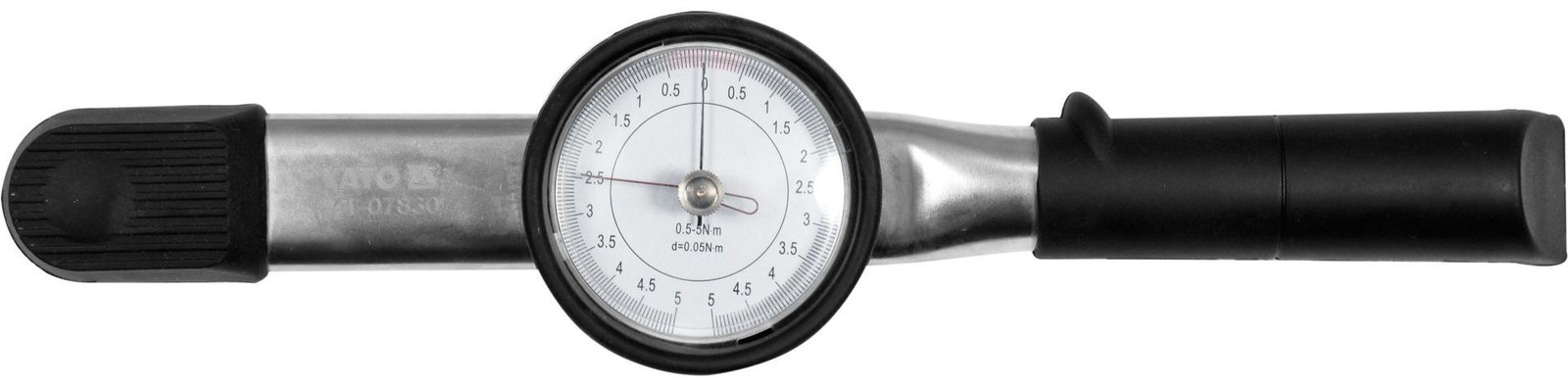 YATO Draaimomentsleutel met klokmechanisme 1/4" 0,5–5 Nm inclusief koffer