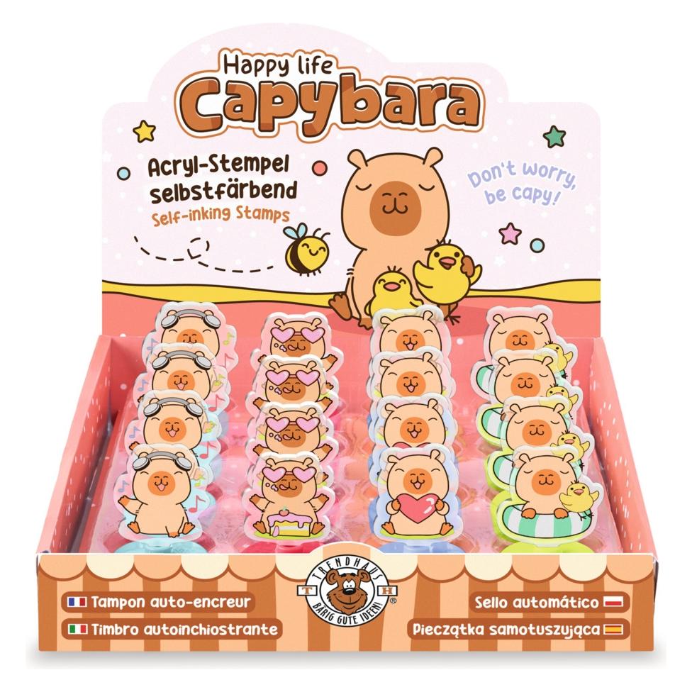 Trendhaus Stempel Capybara Happy Life (966919)