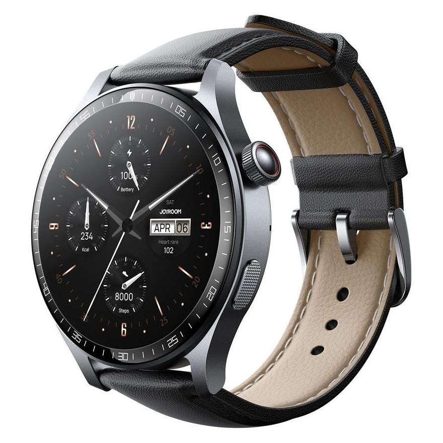 Joyroom Classic Series JR-FC2 Pro Smart Watch (Answer/Make Call)-Space Grey (48 mm, ohne SIM) (JR-FC2 Pro)