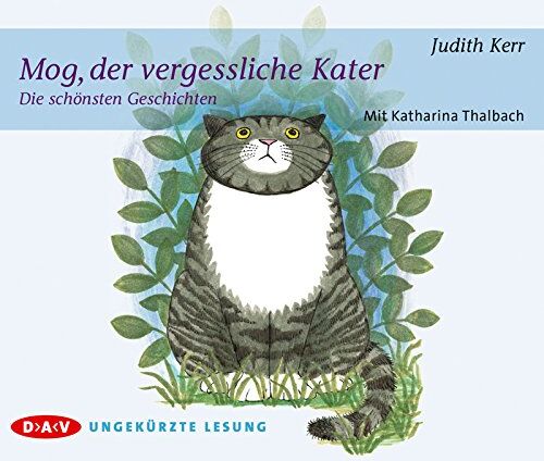 Judith Kerr - Mog, der vergessliche Kater - Die schönsten Geschichten: Ungekürzte Lesungen mit Musik mit Katharina Thalbach (1 CD) - Preis vom 30.09.2026 09:01:18 h