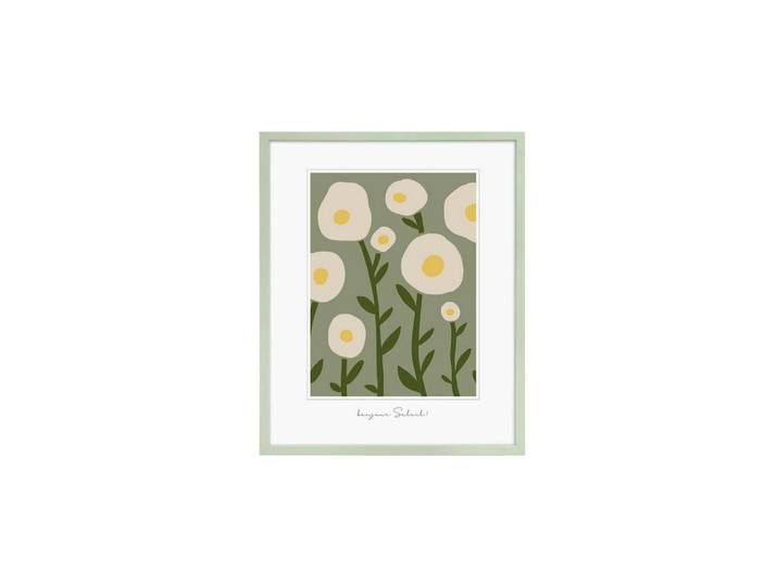 Bilderrahmen GOLDBUCH Aura, 40 x 50 cm , grün, B:43,5cm H:53,5cm, Glas, MDF, Bilderrahmen, Bilderrahmen