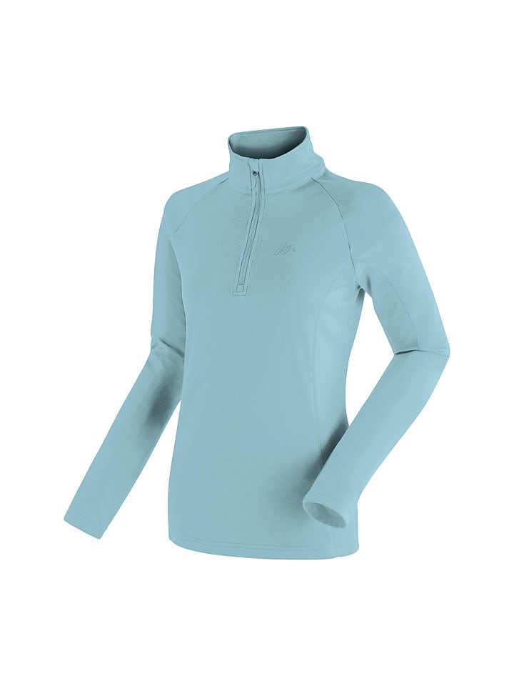 Maier Sports Fleecepullover "Eva" in Hellblau - 36