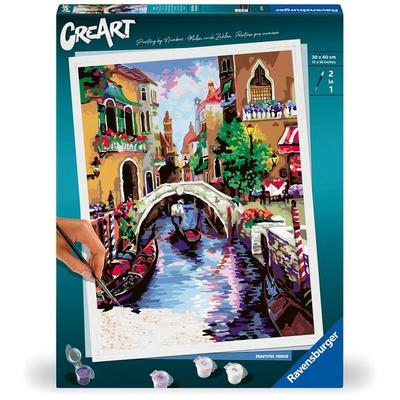 CreArt, Malen nach Zahlen Adults Premium - Zauberhaftes Venedig