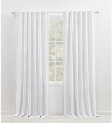 Lauren Ralph Lauren Velvety Back Tab/Rod Pocket Curtain Single Panel