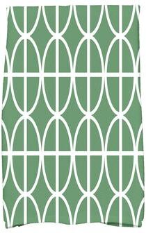 E by Design 18 x 30 inch Ovals and Stripes Geometric Print Hand Towel