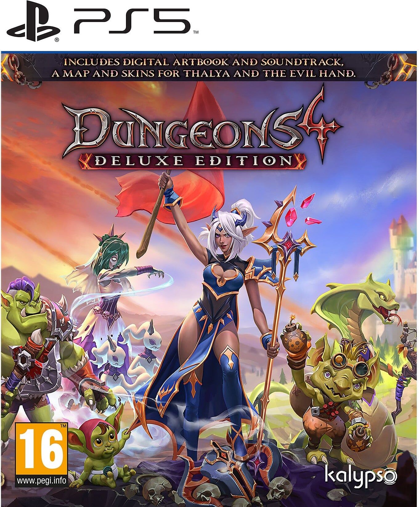 Kalypso Media Group Dungeons 4 Deluxe Edition for PlayStation 5 (Disc)