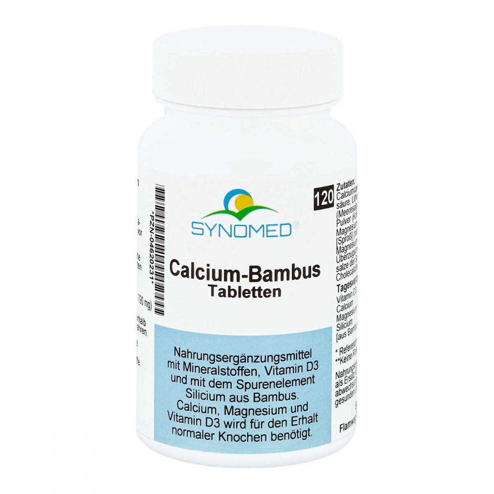Synomed GmbH Calcium Bambus Tabletten 04620231