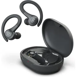 JLab Audio Go Air Sport (Keine Geräuschunterdrückung, 8 h, Kabellos), Kopfhörer, Schwarz