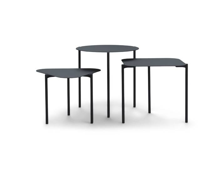 Beistelltisch, Stahl, 42×44 cm, Modern & Klassisch, Spinder Do-re-mi