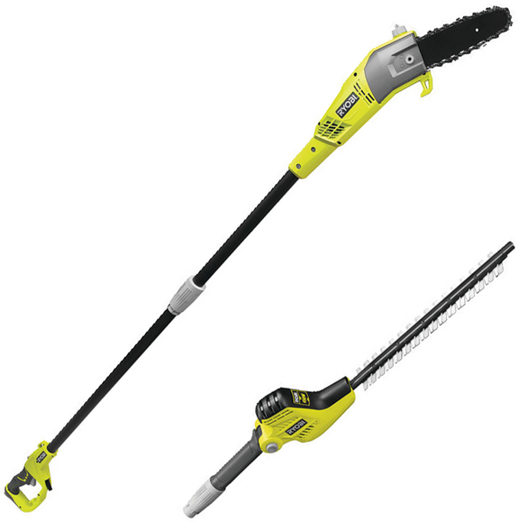 Ryobi RP750450 - Astschere/Heckenschere auf Verlängerungsschaft - 750W/450W Motor