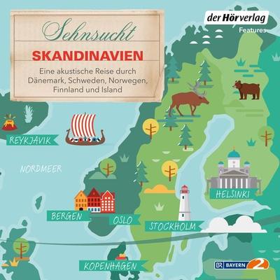 Sehnsucht Skandinavien - , Audio, 9783844548372