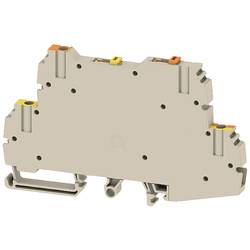Weidmüller 2456020000 Schutzleiterklemme Schrauben Dunkelbeige 25 St.